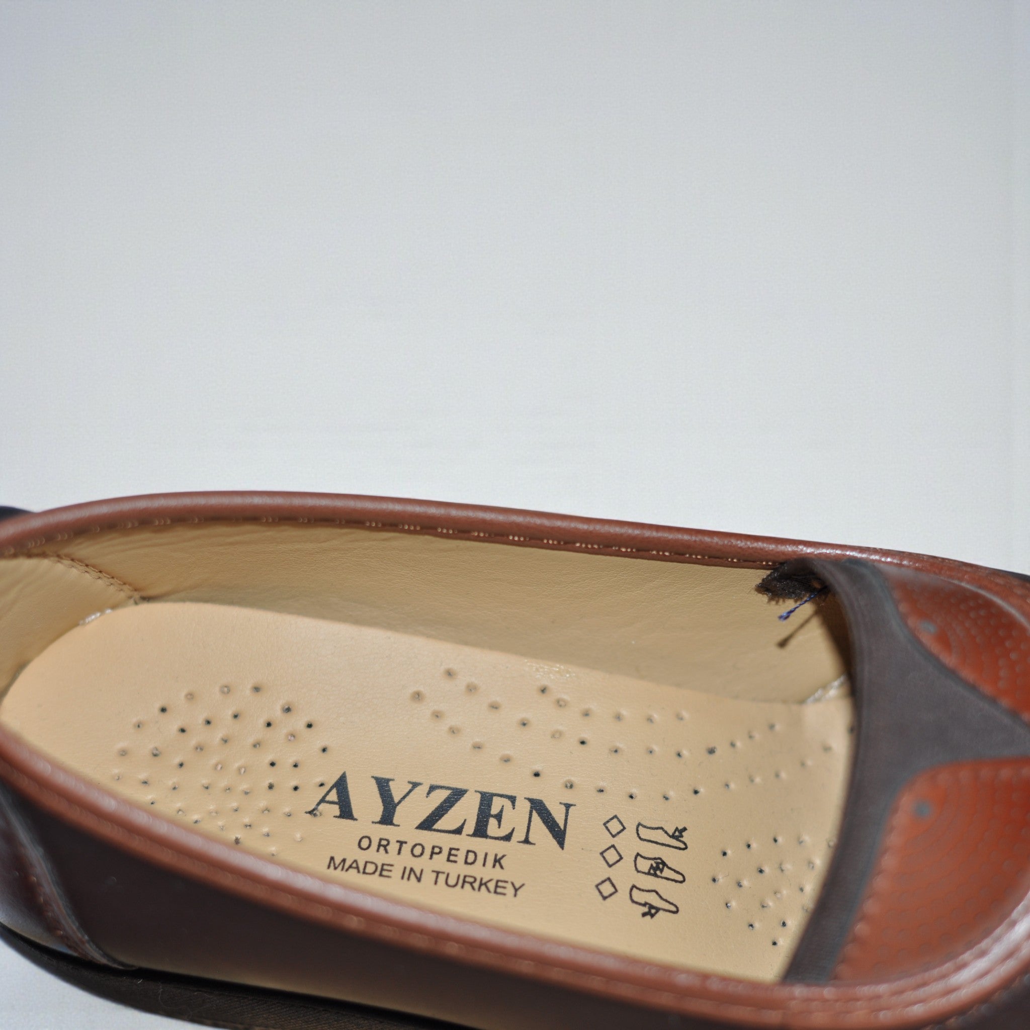 Kadın Ortopedik Dolgu Taban Günlük Ayakkabı – Nefes Alan, Rahat ve Esnek Model (Kahve-Taba)
