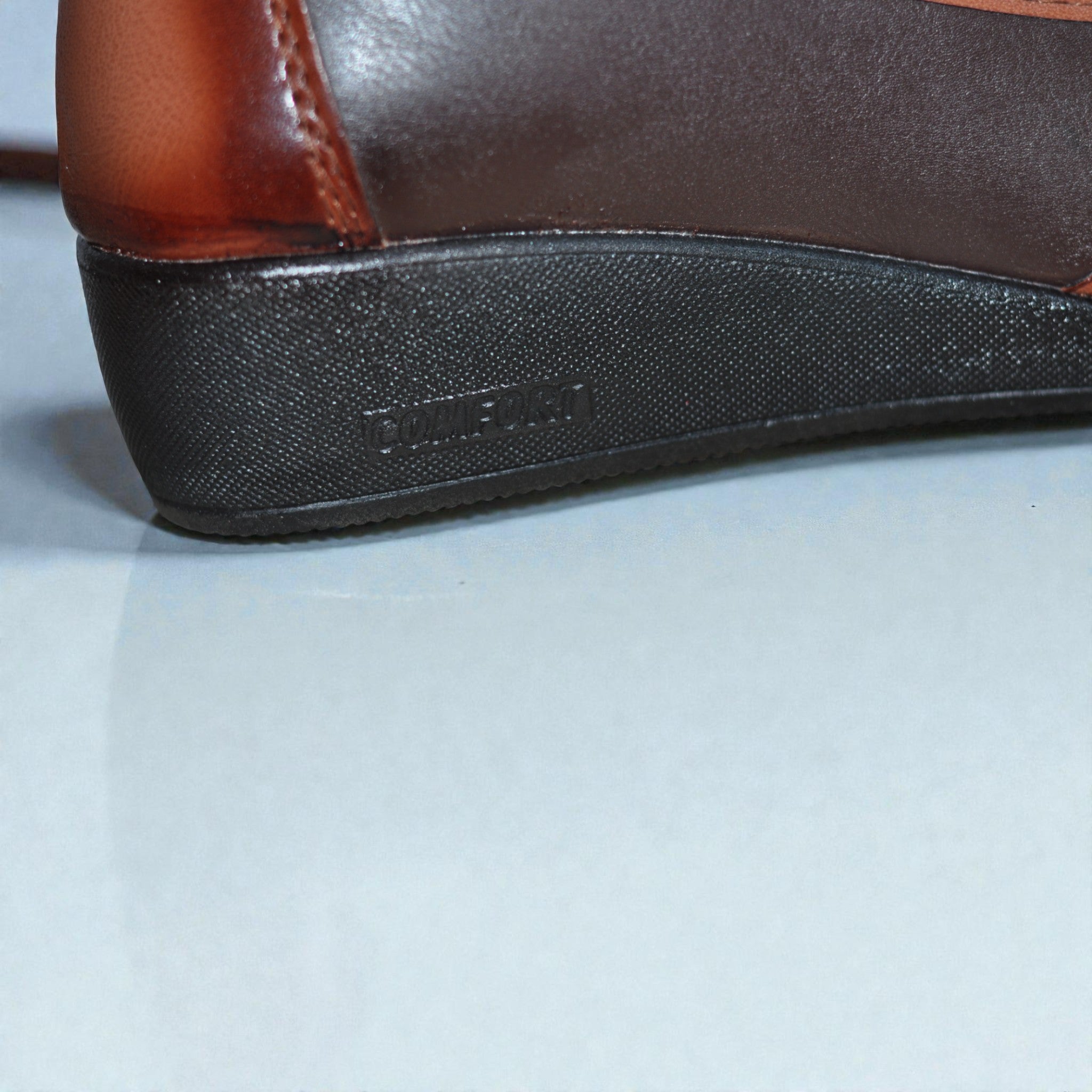 Kadın Ortopedik Dolgu Taban Günlük Ayakkabı – Nefes Alan, Rahat ve Esnek Model (Kahve-Taba)